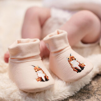 Wrendale Embroided Booties - Little Forest