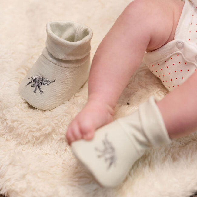 Wrendale Embroided Booties - Little Savannah