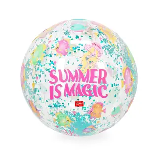 Legami Opblaas Strandbal Glitter - Summer is Magic