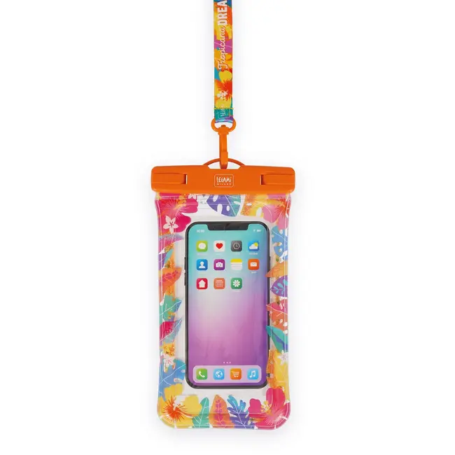 Legami Waterproof Smartphone Pouch - Tropicana Dream