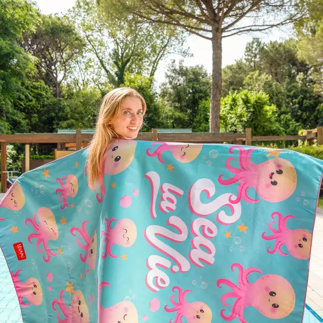 Legami Strandhanddoek - Octopus