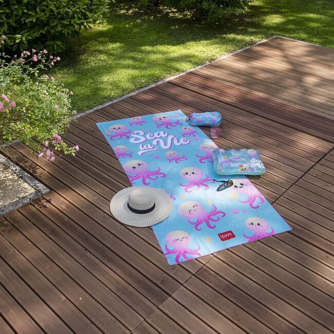 Legami Strandhanddoek - Octopus