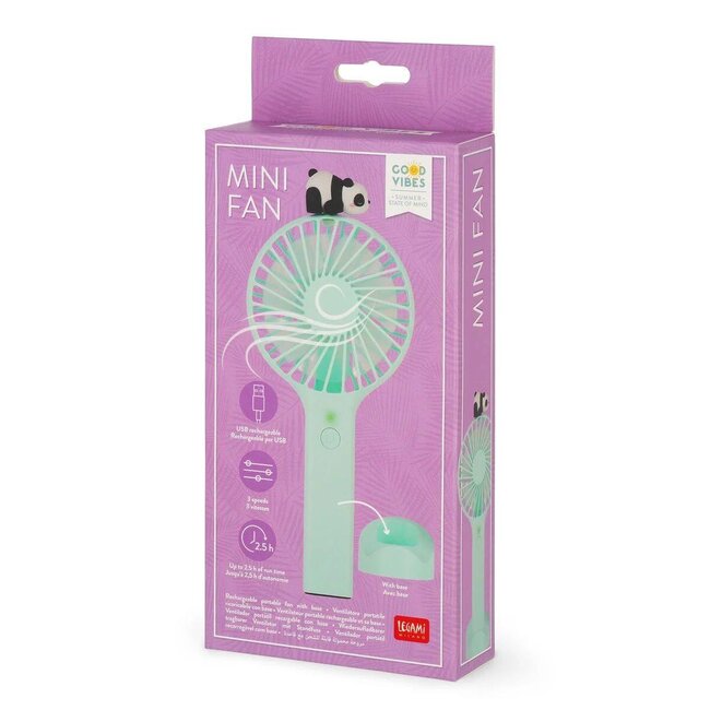 Legami Mini Fan - Panda