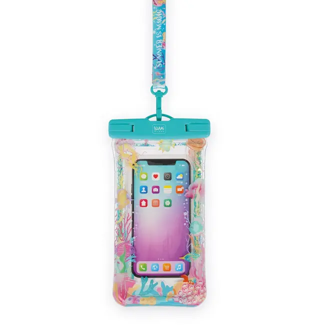 Legami Waterproof Smartphone Pouch - Summer is Magic