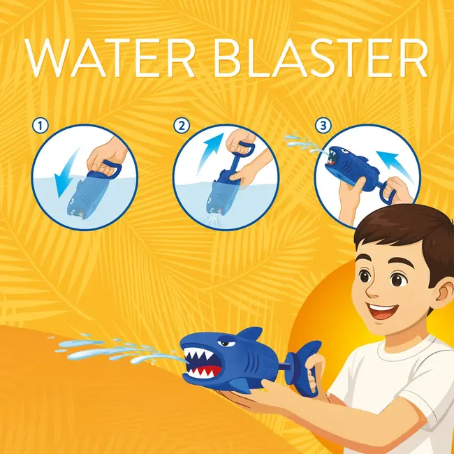 Legami Water Blaster - Shark