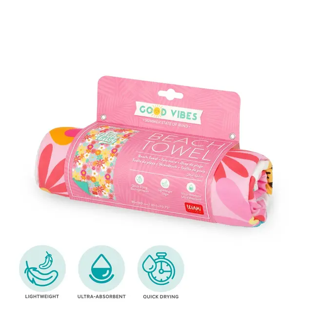Legami Strandhanddoek - Daisy