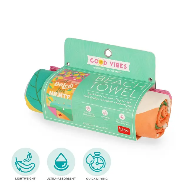 Legami Strandhanddoek - Dolce far Niente