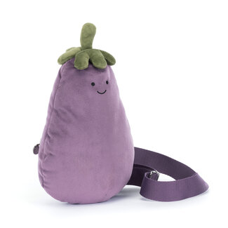 Jellycat Handtas - Amuseables Aubergine