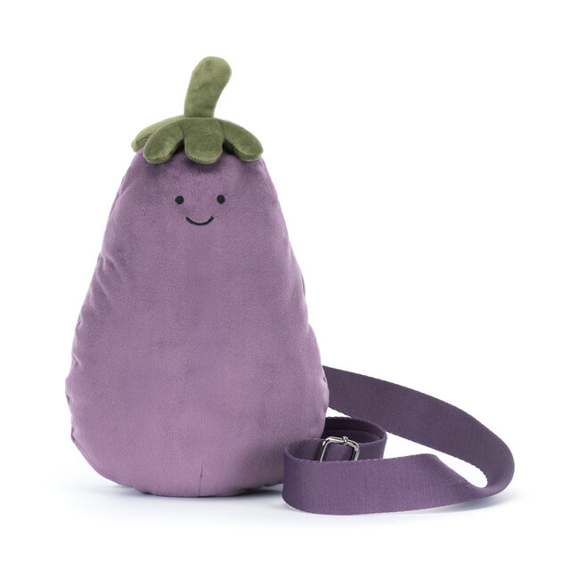 Jellycat Handtas - Amuseables Aubergine