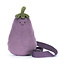 Jellycat Handtas - Amuseables Aubergine