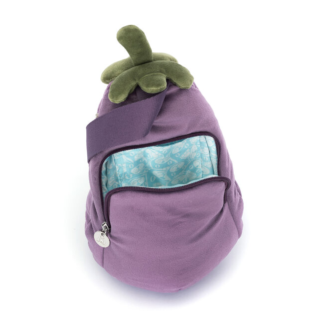 Jellycat Handtas - Amuseables Aubergine
