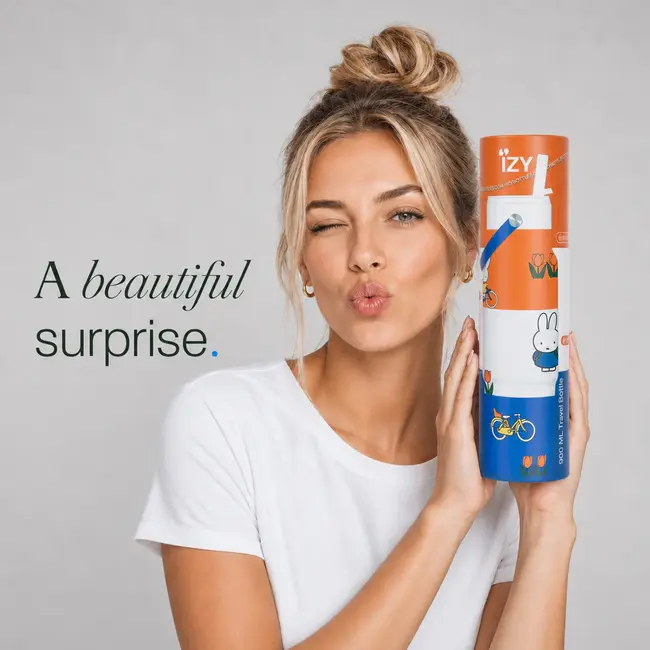 Izy Bottles Nijntje - Flag - Travel Bottle 900ml