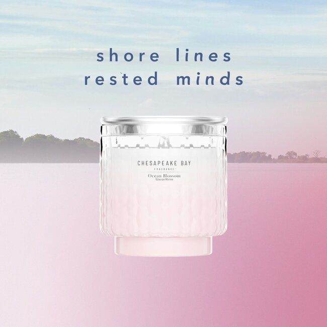 Chesapeake Bay Ocean Blossom - Large Candle