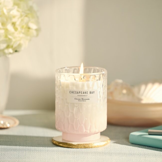 Chesapeake Bay Ocean Blossom - Medium Candle