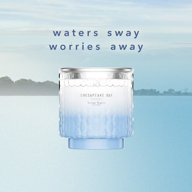 Chesapeake Bay Serene Waters - Large Candle