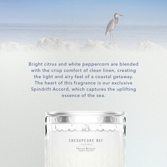 Chesapeake Bay Ocean Retreat - Medium Candle