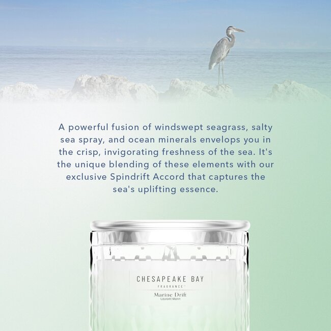 Chesapeake Bay Marine Drift - Medium Candle