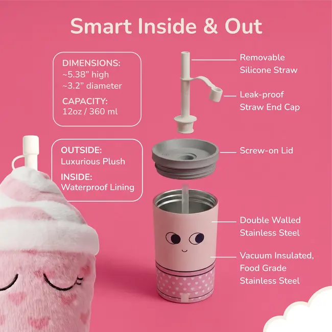 Asobu Bottle to Go - Lulu the Love Bug Fuzzie