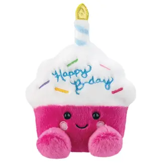 Palm Pals Knuffel - Sparkle Birthday Cupcake