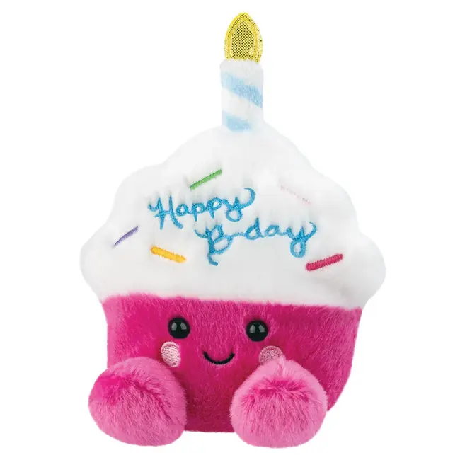 Palm Pals Knuffel - Sparkle Birthday Cupcake