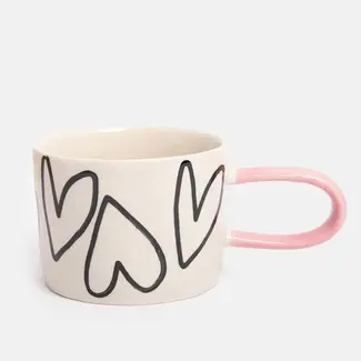 Caroline Gardner Mok - Outline Hearts