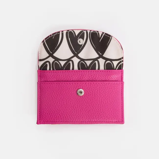 Caroline Gardner Kaarthouder - Bright Pink & Orange