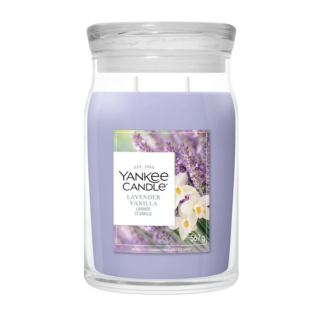 Yankee Candle Lavender Vanilla - Large Jar
