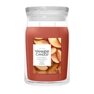 Yankee Candle Sugared Cinnamon Apple - Large Jar