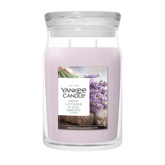Yankee Candle Dried Lavender & Oak - Large Jar