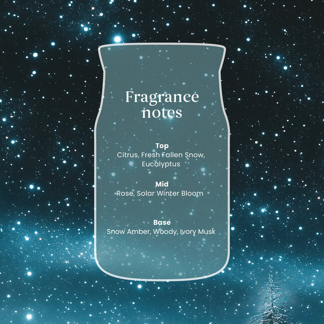Yankee Candle Winter Night Stars - Medium Jar