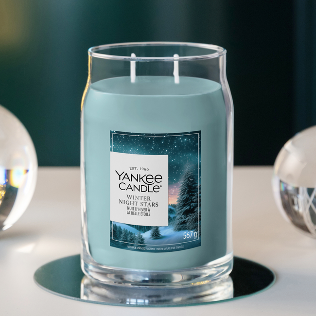 Yankee Candle Winter Night Stars - Large Jar
