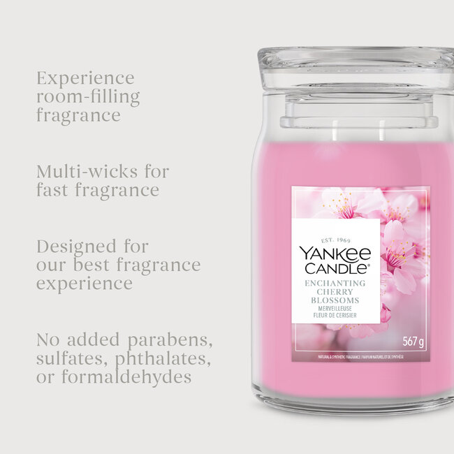 Yankee Candle Enchanting Cherry Blossoms - Large Jar