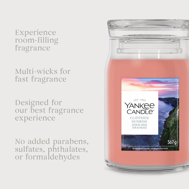 Yankee Candle Cliffside Sunrise - Large Jar
