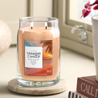Yankee Candle Pink Sands Glow - Large Jar