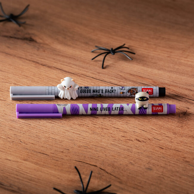 Legami Lovely Friends Gel Pen Set - Spooky Party