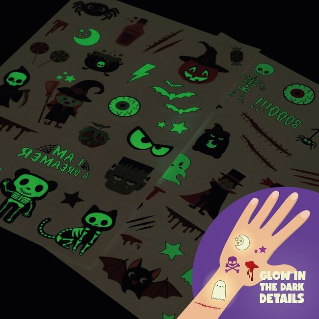 Legami Tattoos - Face & Body - Glow in the Dark