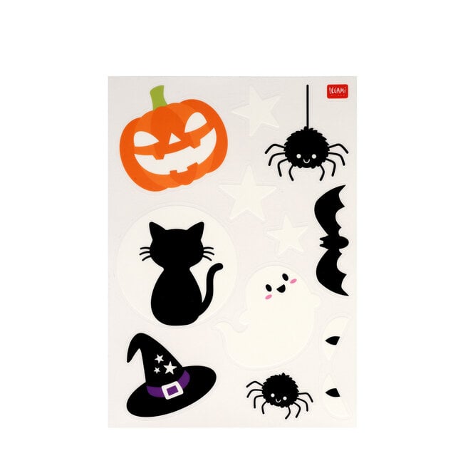 Legami Window Wow - Static Cling Stickers - Boo!