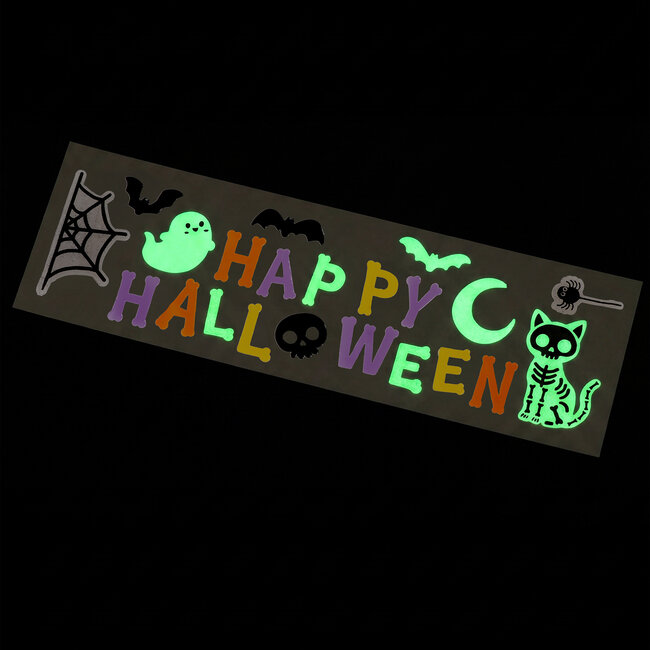 Legami Window Glow - Window Gel Stickers - Happy Halloween