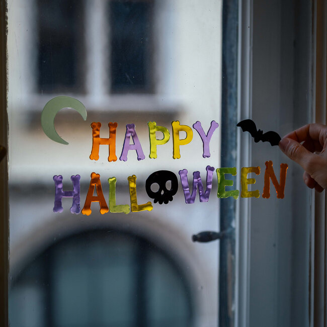 Legami Window Glow - Window Gel Stickers - Happy Halloween