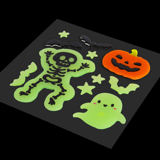 Legami Window Glow - Window Gel Stickers - Boo!