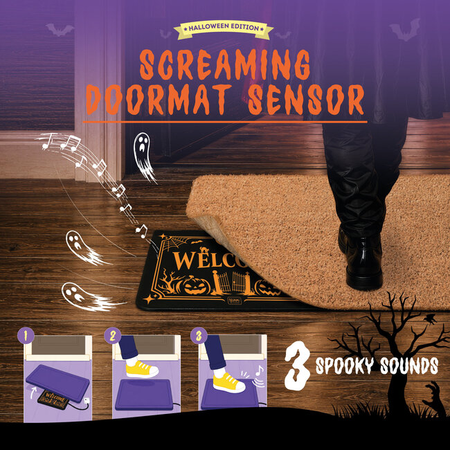Legami Screaming Doormat - Sound Effects