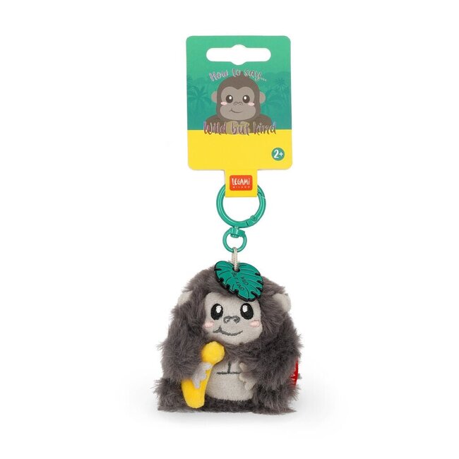 Legami Super Soft! - Sleutelhanger Tiny Gorilla