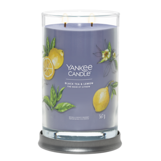 Yankee Candle Black Tea & Lemon - Signature Large Tumbler