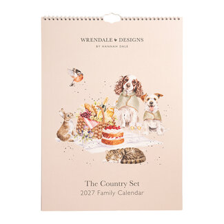 Wrendale Familieplanner 2027 - The Country Set