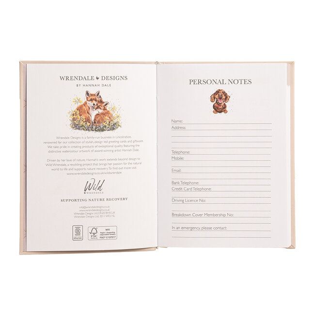 Wrendale Agenda Flexi 2027 - Bunny