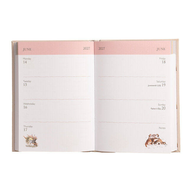 Wrendale Agenda Flexi 2027 - Bunny