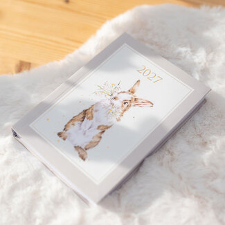 Wrendale Agenda Flexi 2027 - Bunny