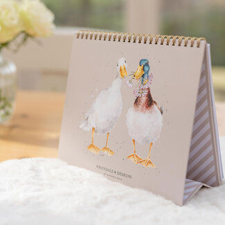 Wrendale Desk Planner 2027 - Owls