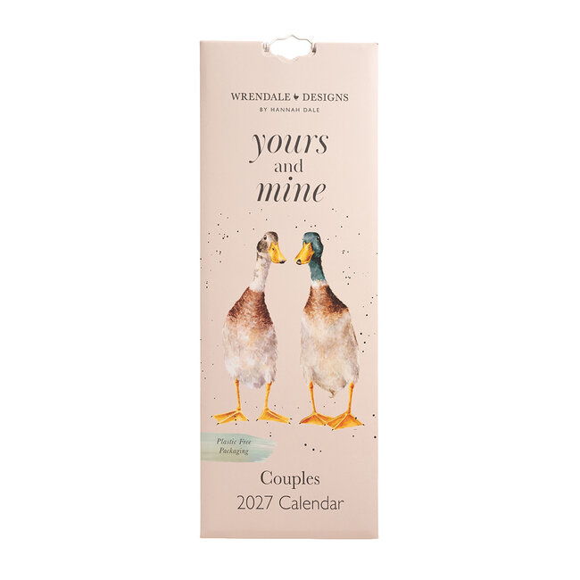 Wrendale Kalender Slim 2027 - Yours & Mine