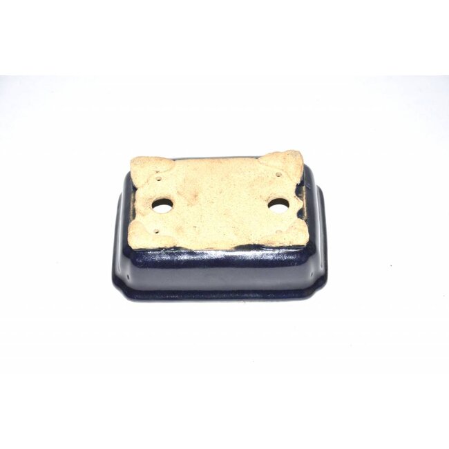 Bonsai pot blue 15 cm